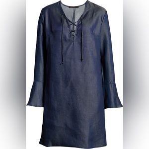 Denim Shift Dress
FRAICHE BY J